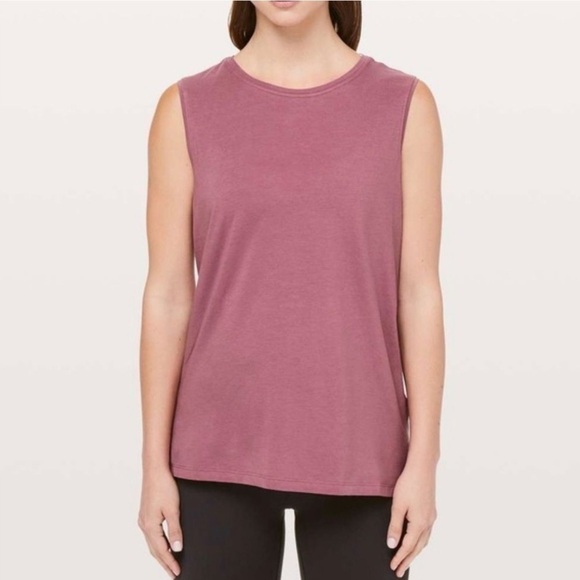 Lululemon Love Sleeveless Tank Misty Merlot - Picture 1 of 6